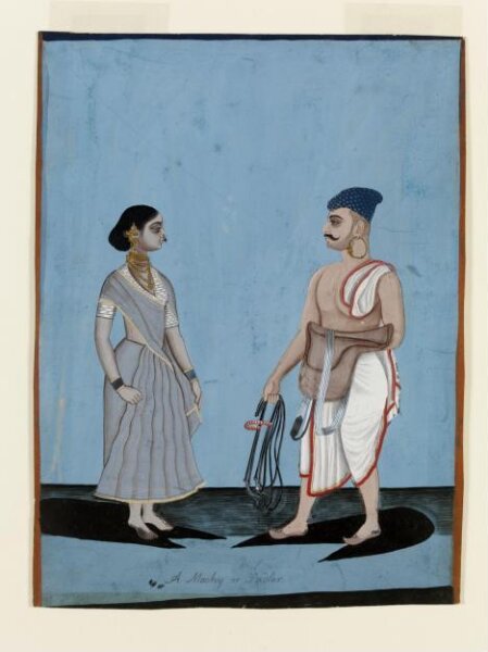 Unknown, A saddler and his wife