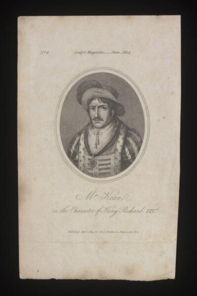 Unknown, Mr Kean in the Character of King Richard III