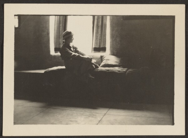 Louis Fleckenstein, [Woman Sitting in Window]
