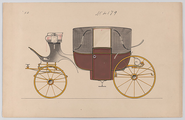 Brewster & Co., Design for Landau, No. 4179