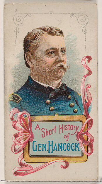 W. Duke, Sons & Co., A Short History of General Winfield Scott Hancock, from the Histories of Generals series of booklets (N78) for Duke brand cigarettes