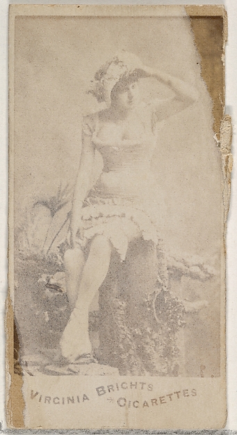 Allen & Ginter, From the Actors and Actresses series (N45, Type 5) for Virginia Brights Cigarettes
