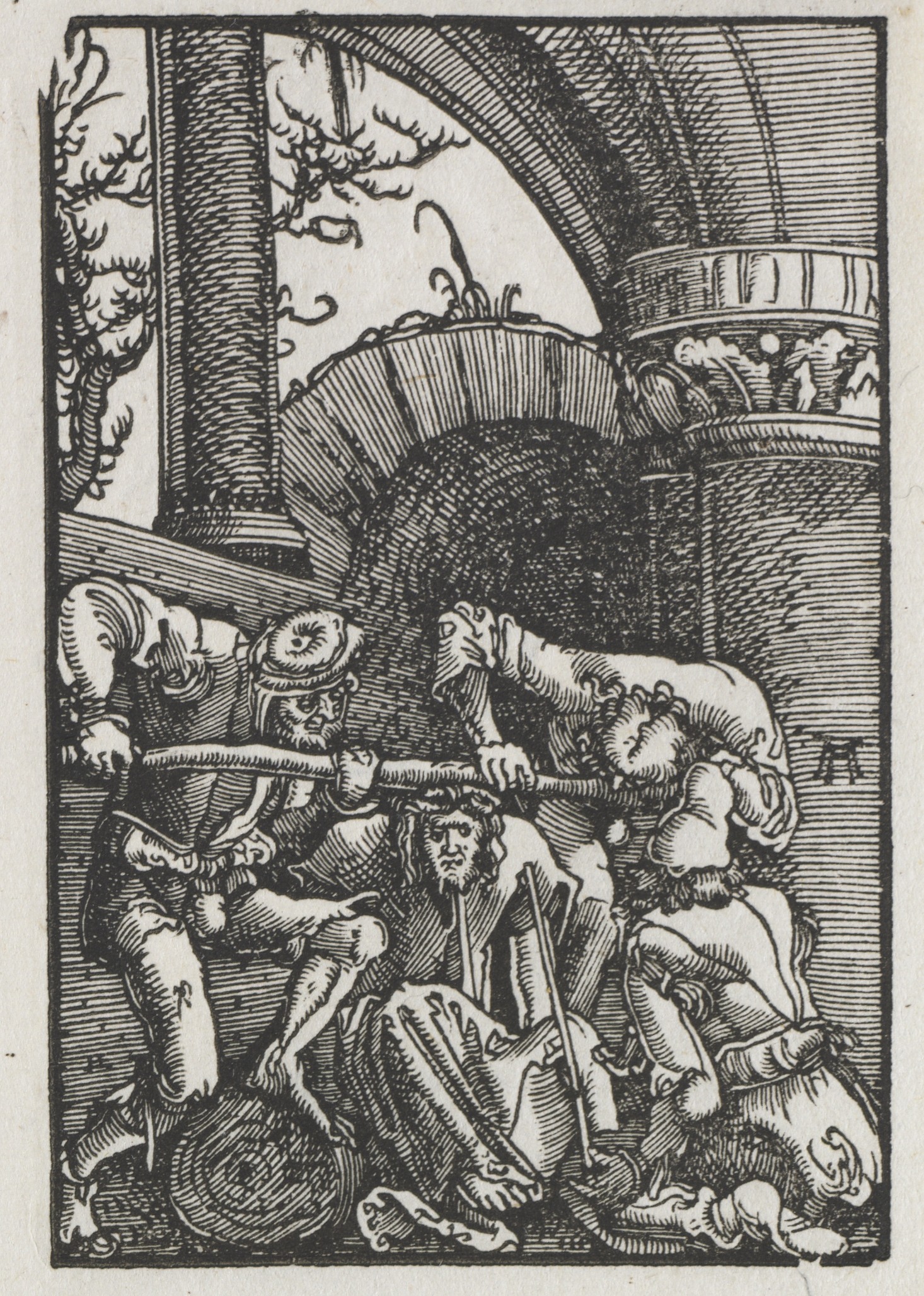Albrecht Altdorfer, The Fall and Redemption of Man:  Christ Crowned with Thorns