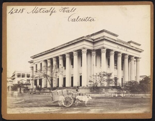 Francis Frith, Metcalfe Hall.  Calcutta