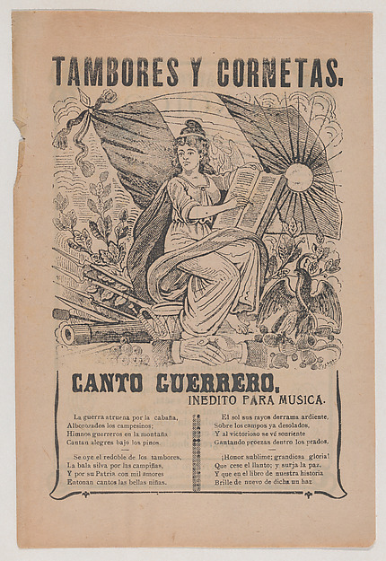 José Guadalupe Posada, Broadsheet relating to the soldiers' song