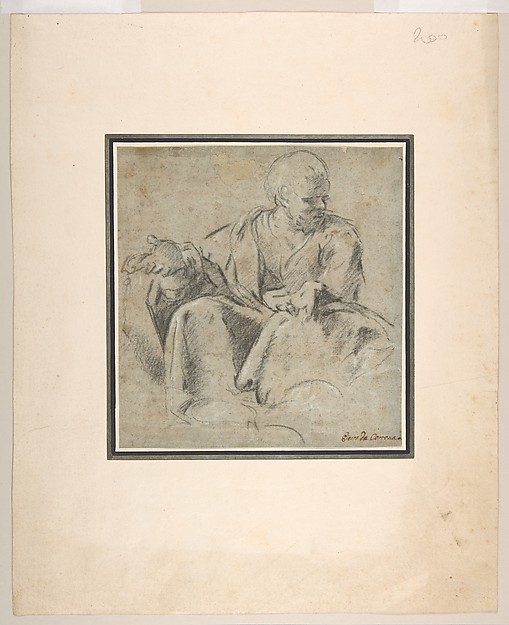Bartolomeo Schedoni, Study for a Figure of Saint Joseph