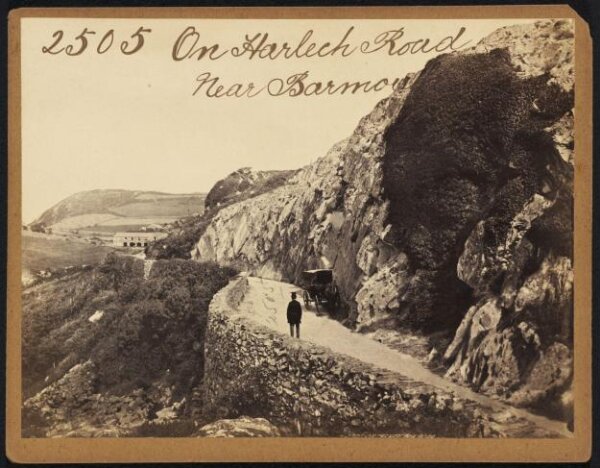Francis Frith, On Harlech Road.  Near Barmouth