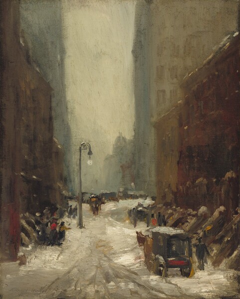 Robert Henri, Snow in New York