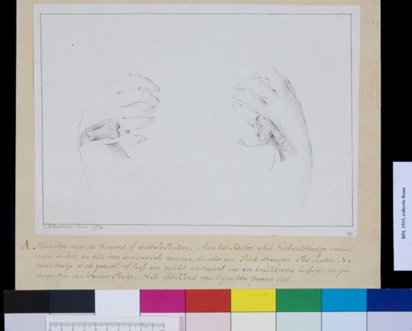 M. Houtman, Children's hands with five fingers and a thumb