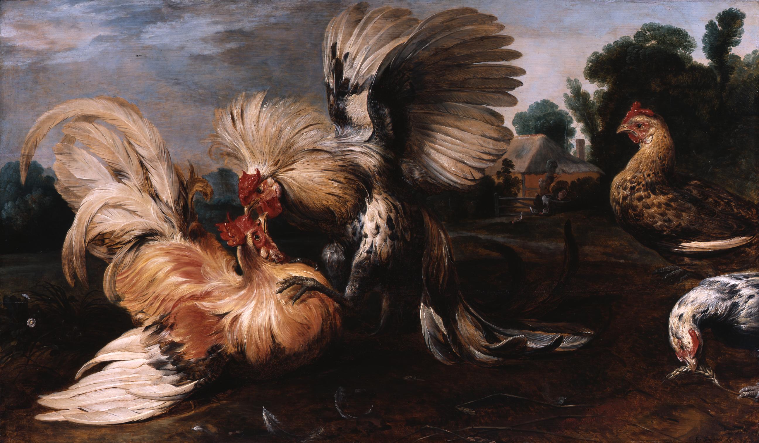 Frans Snyders, Cockfight