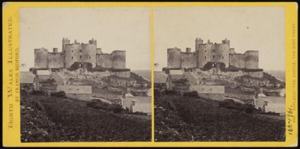 Francis Bedford, Harlech - the east front