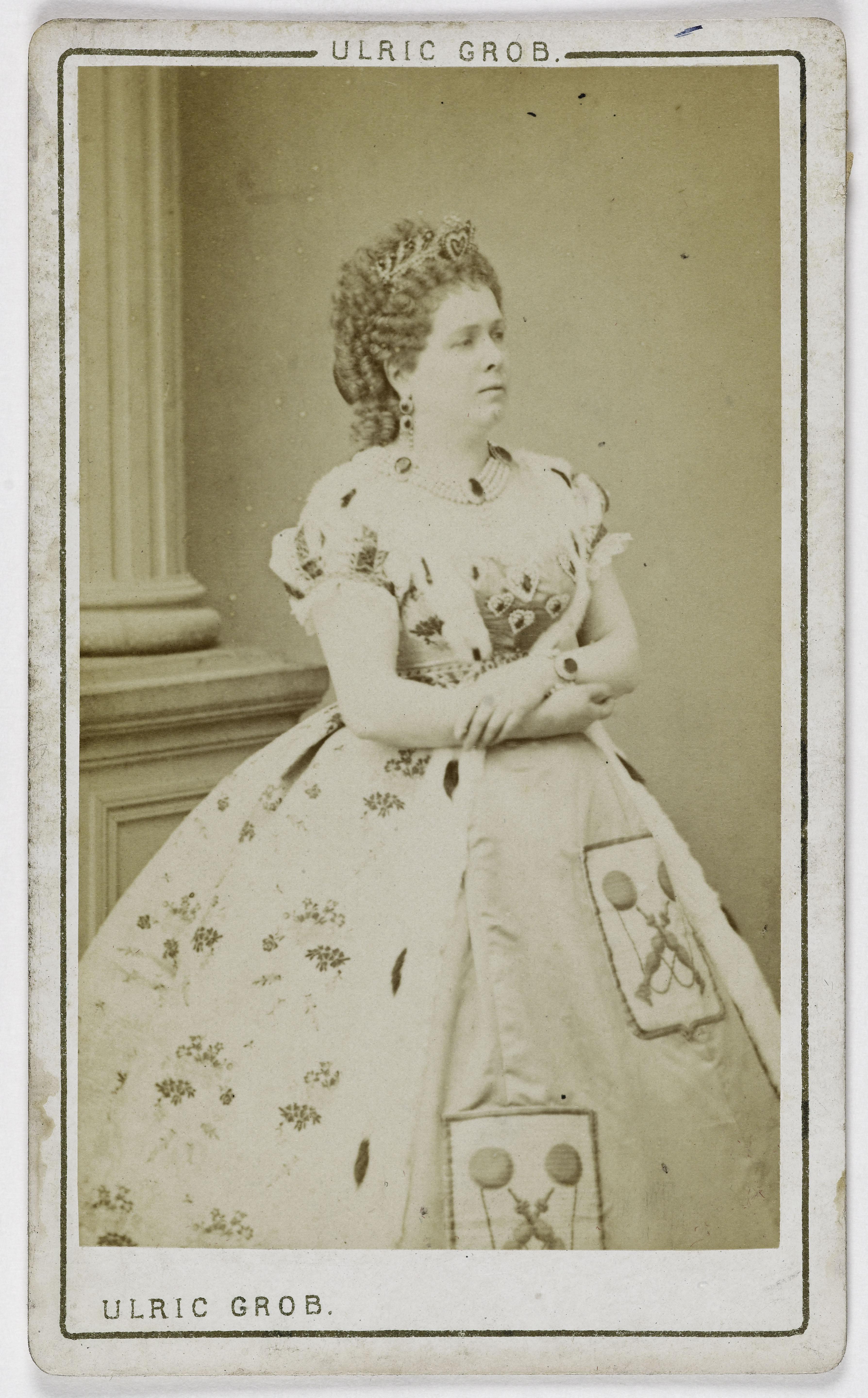 Ulric Grob, Portrait d'Aline Duval (1824-1903) (actrice, rôles de grisette)