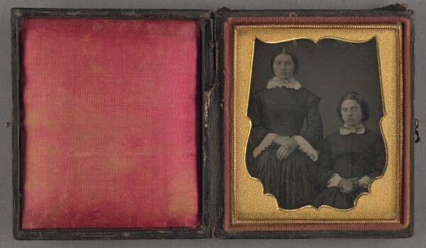 Unknown, [Portrait of Two Young Women]