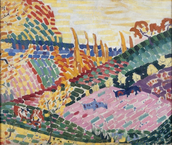 Robert Delaunay, Paysage aux vaches