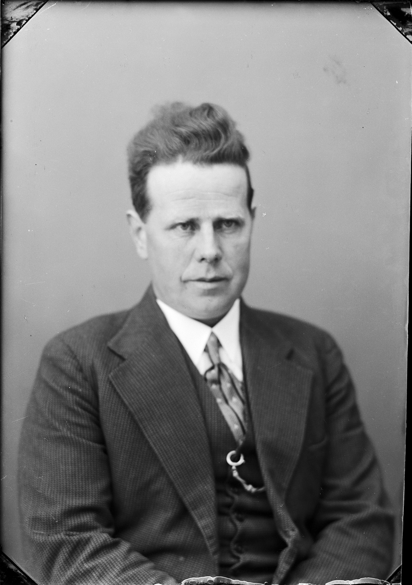Skötsner-Edhlund, Ateljéporträtt - Einar Edhlund från Börstil, Uppland