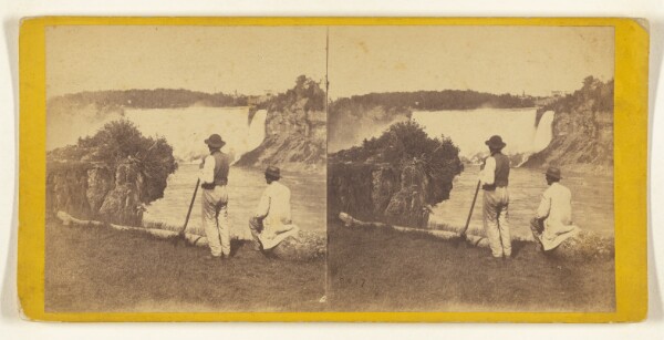 Edward and Henry T. Anthony & Co., Table Rock. American Falls in the distance.