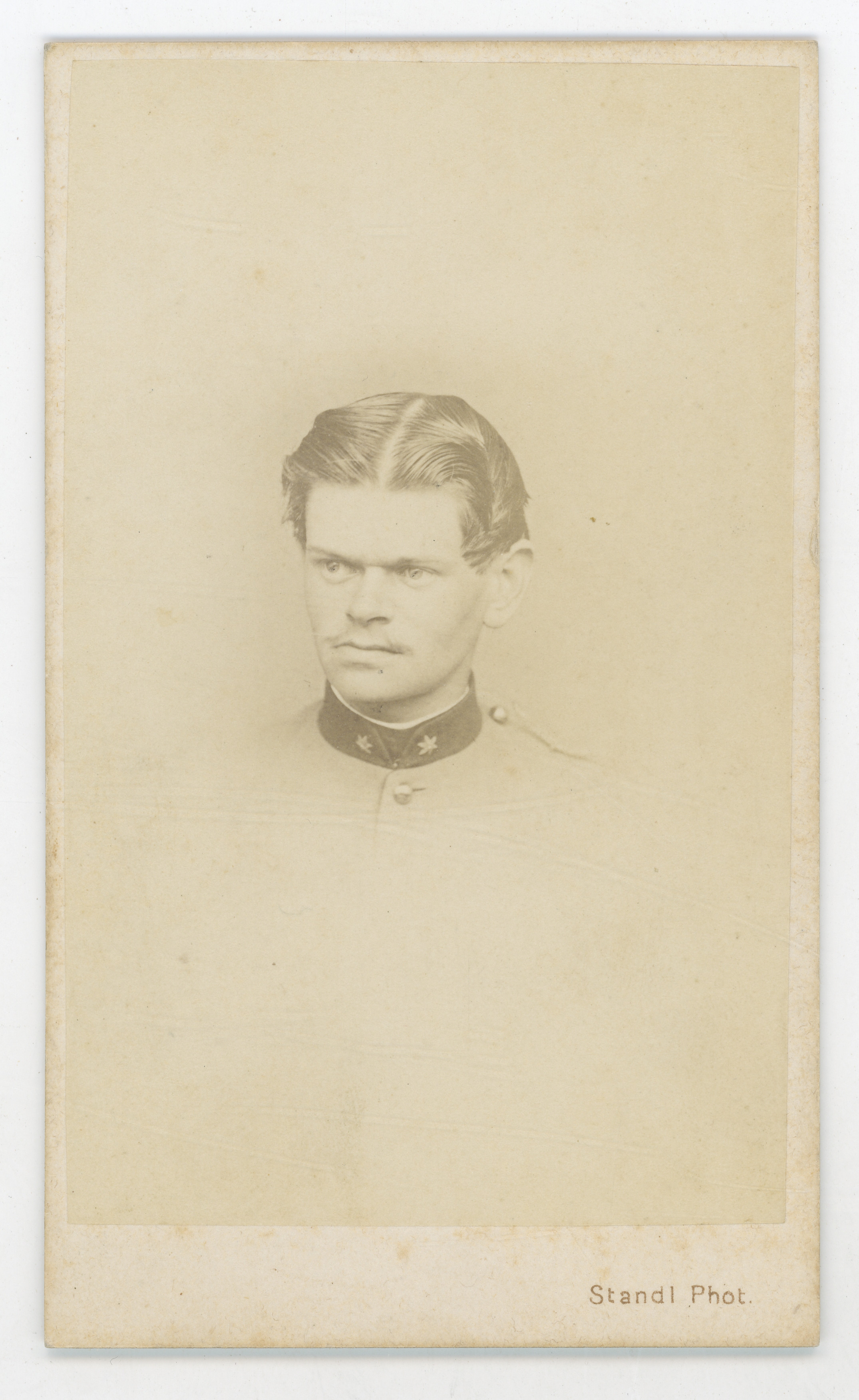 Ivan (27. 10. 1832.––30. 8. 1897.) Standl, Mladi časnik
