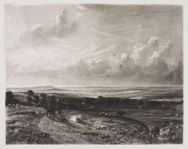 Constable, John RA, Hampstead Heath, Harrow in the distance