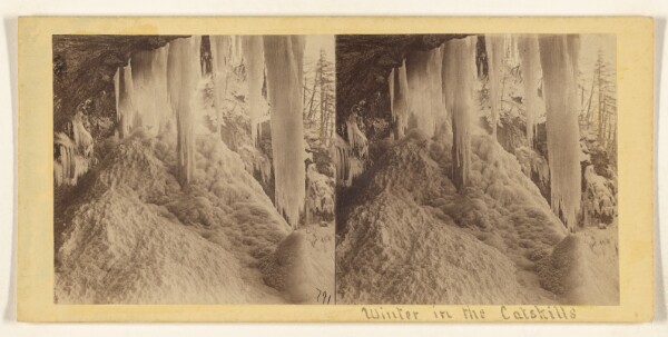 Edward and Henry T. Anthony & Co., Winter in the Catskills. [Ice and snow]
