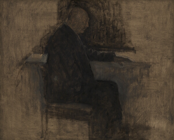 Vilhelm Hammershøi, Arkitekten Thorvald Bindesbøll
