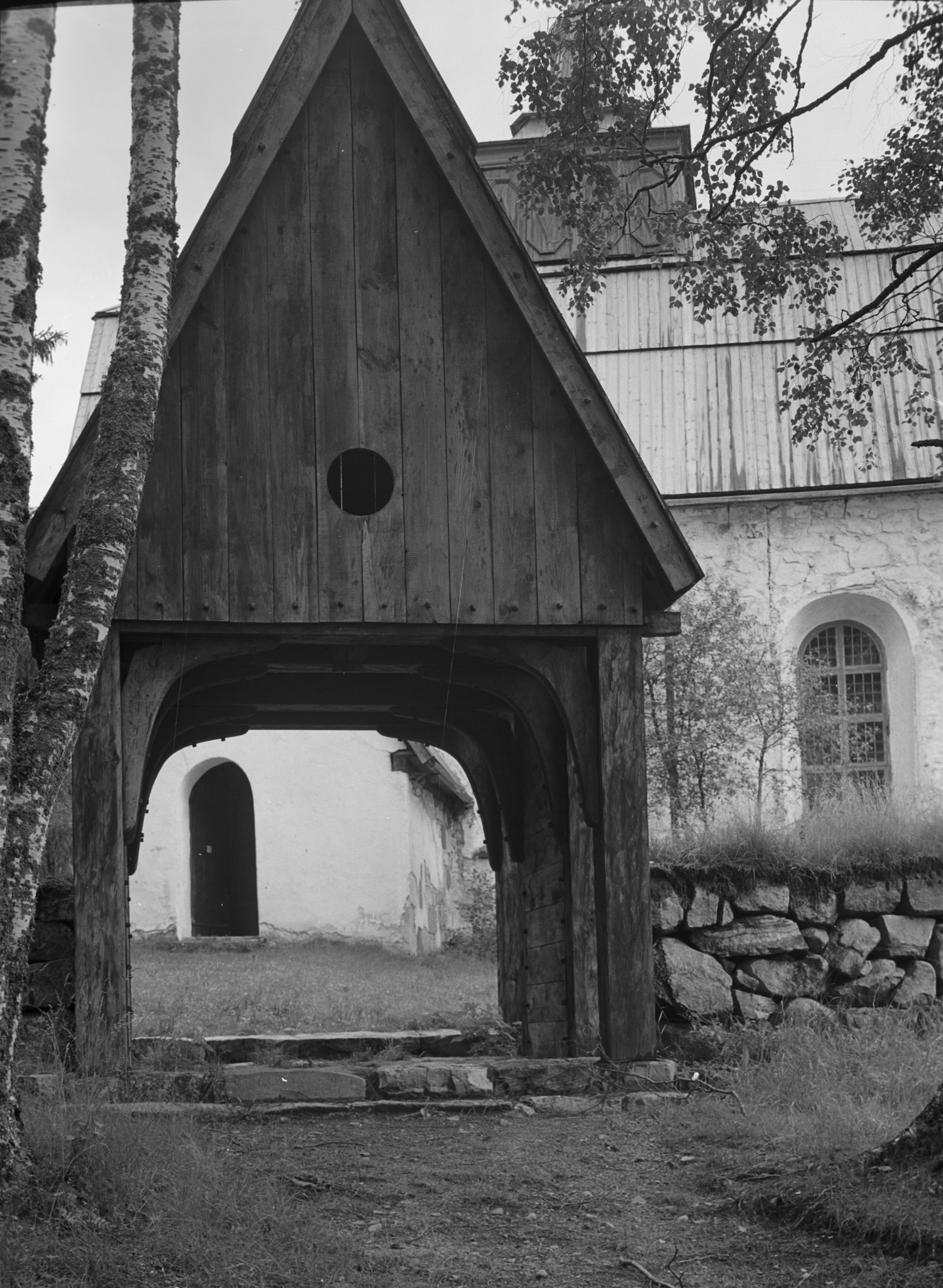 Iwar Anderson, Ytterlännäs gamla kyrka