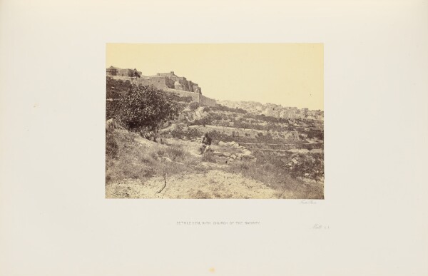 Francis Frith, Bethlehem, with Church of the Nativity