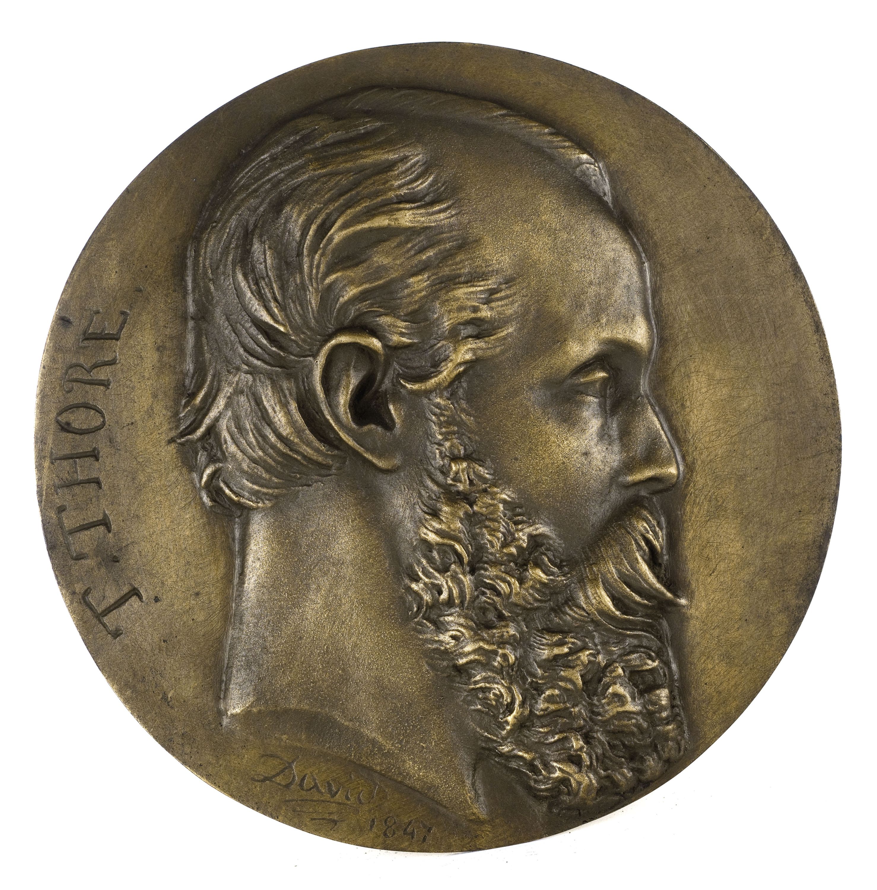 David d'Angers, Portrait de Théophile Thoré, pseudonyme de William Bürger (1807-1869), écrivain