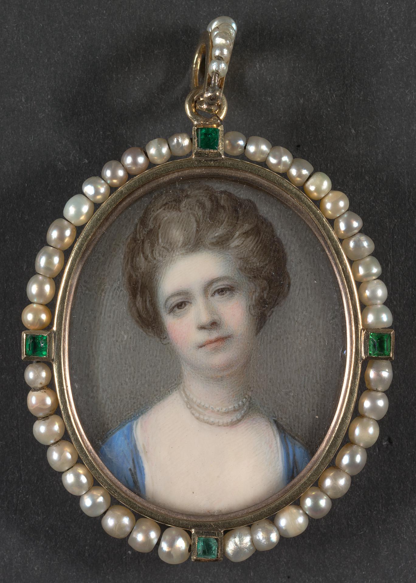 Richard Cosway, Portrait of an Unknown Lady