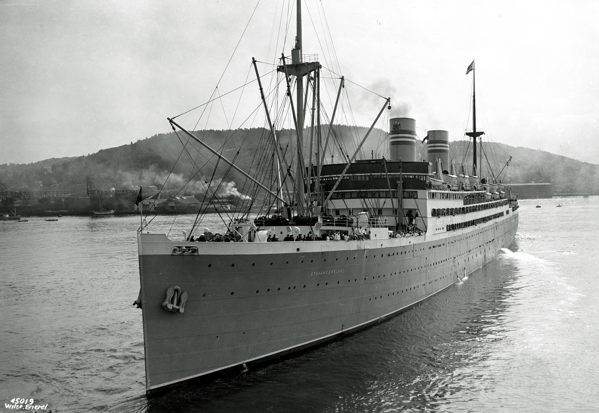 Anders Beer Wilse, Prot: Stavangerfjord