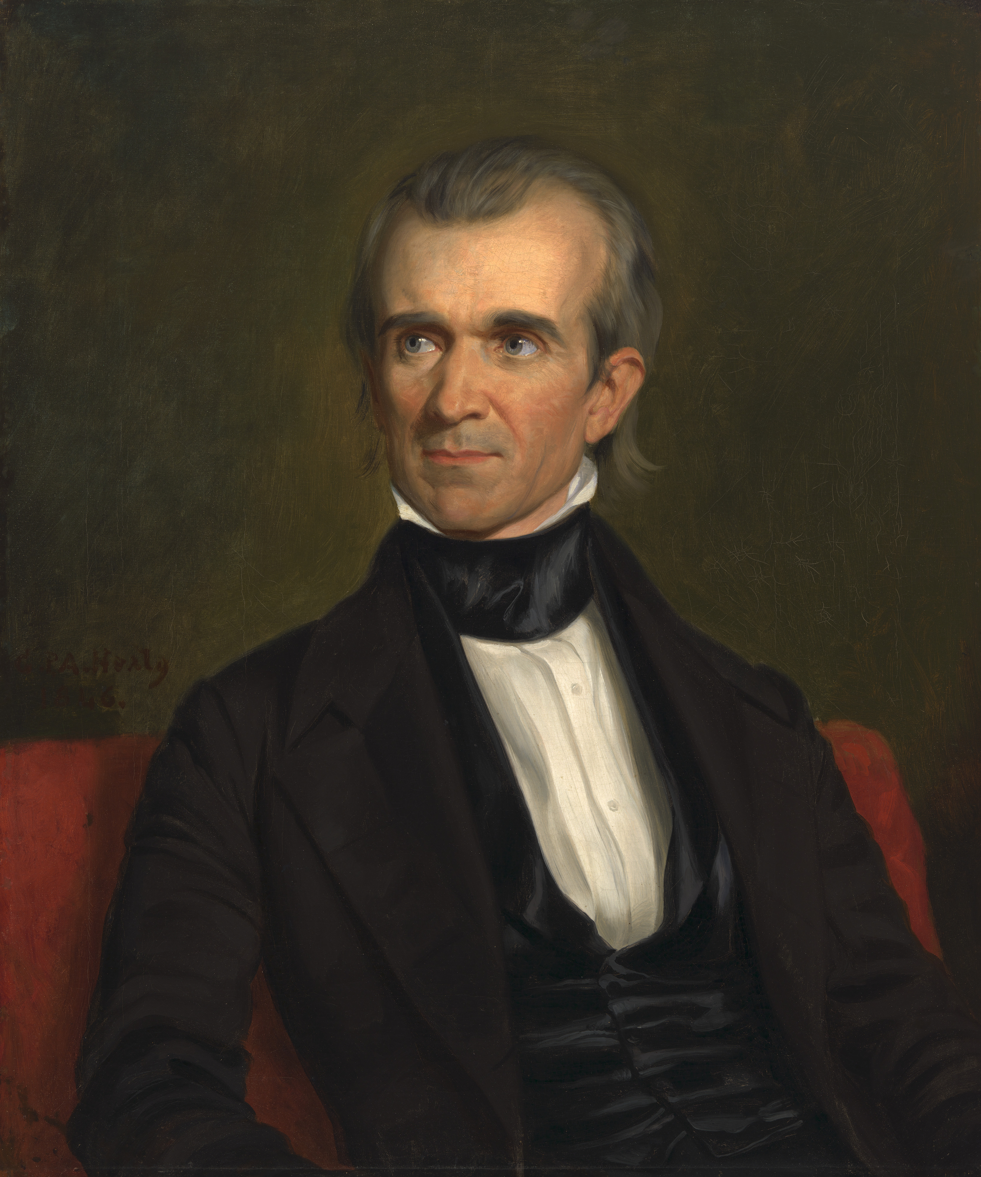 George Peter Alexander Healy, James Knox Polk