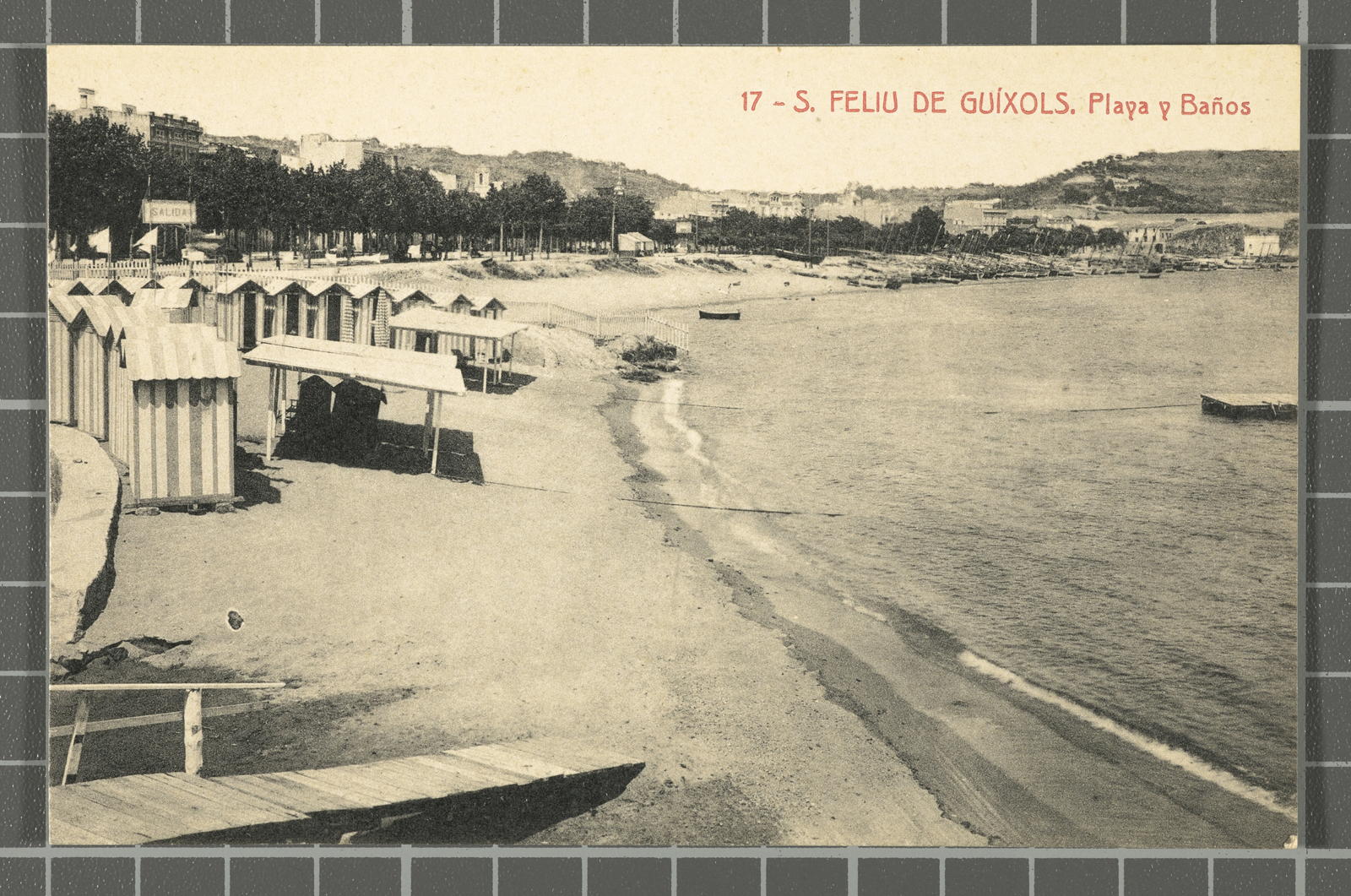 Desconegut, 17 - S. Feliu de Guíxols. Playa y Baños