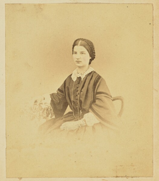 Unknown, [Portrait of a young woman]
