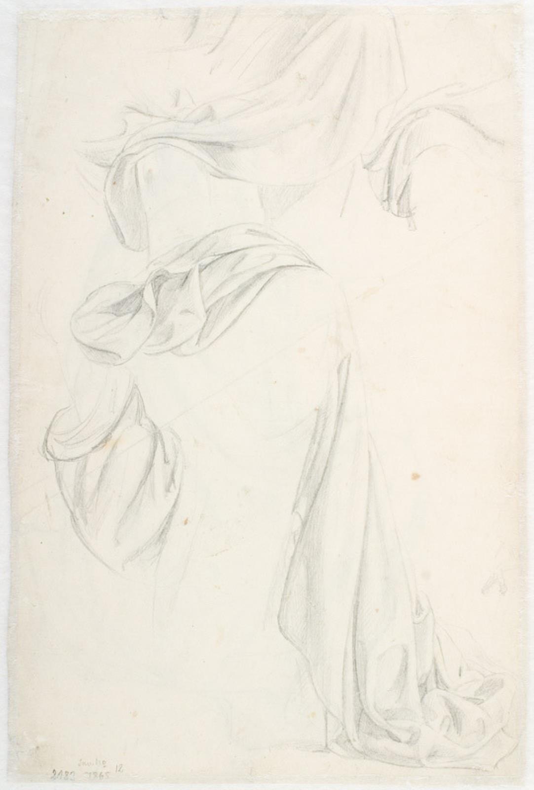 Dankvart Dreyer, Draperistudier