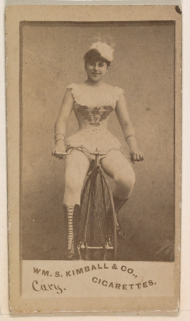 William S. Kimball & Company, Miss Cary, from the Actresses series (N203) issued by Wm. S. Kimball & Co.