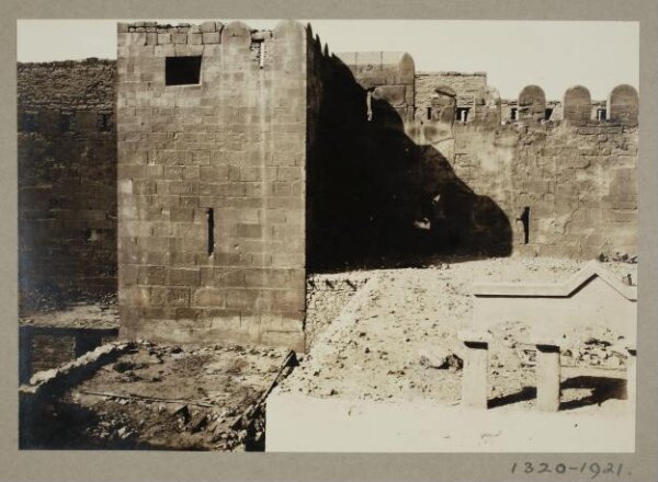 K.A.C. Creswell, Second tower from Bab al-Nasr, North Wall, Cairo