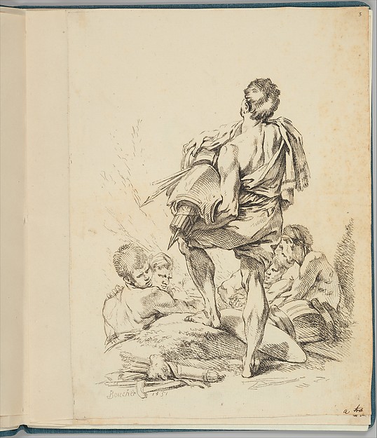 François Boucher, New Book of Various Figures
