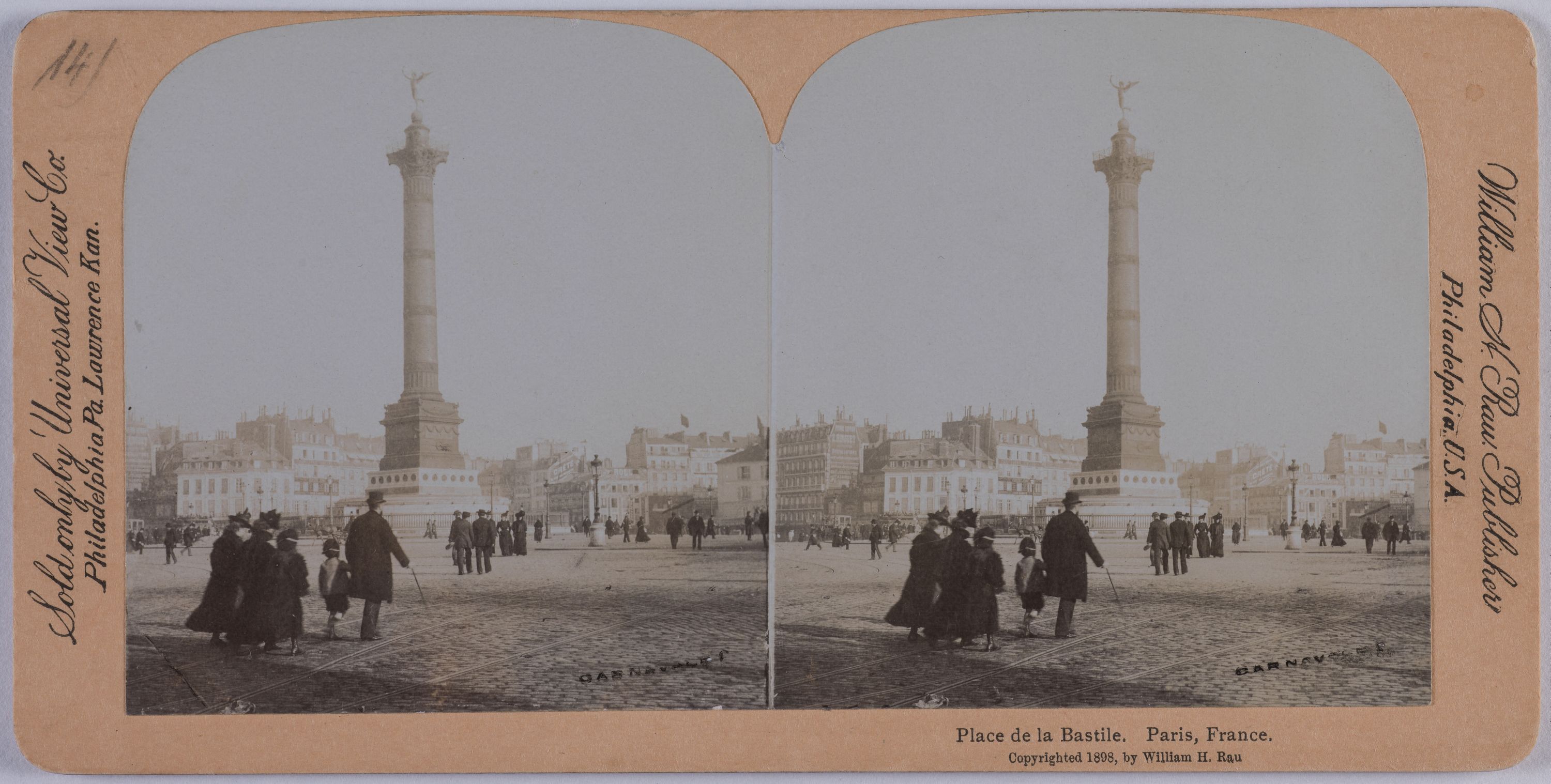 Anonyme, Place de la Bastille, Paris, France