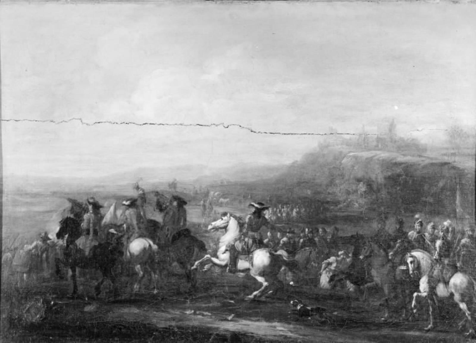 August Querfurt, Bortdragende hær