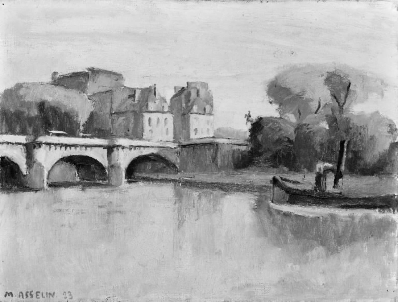 Maurice Asselin, Pont Neuf, Paris