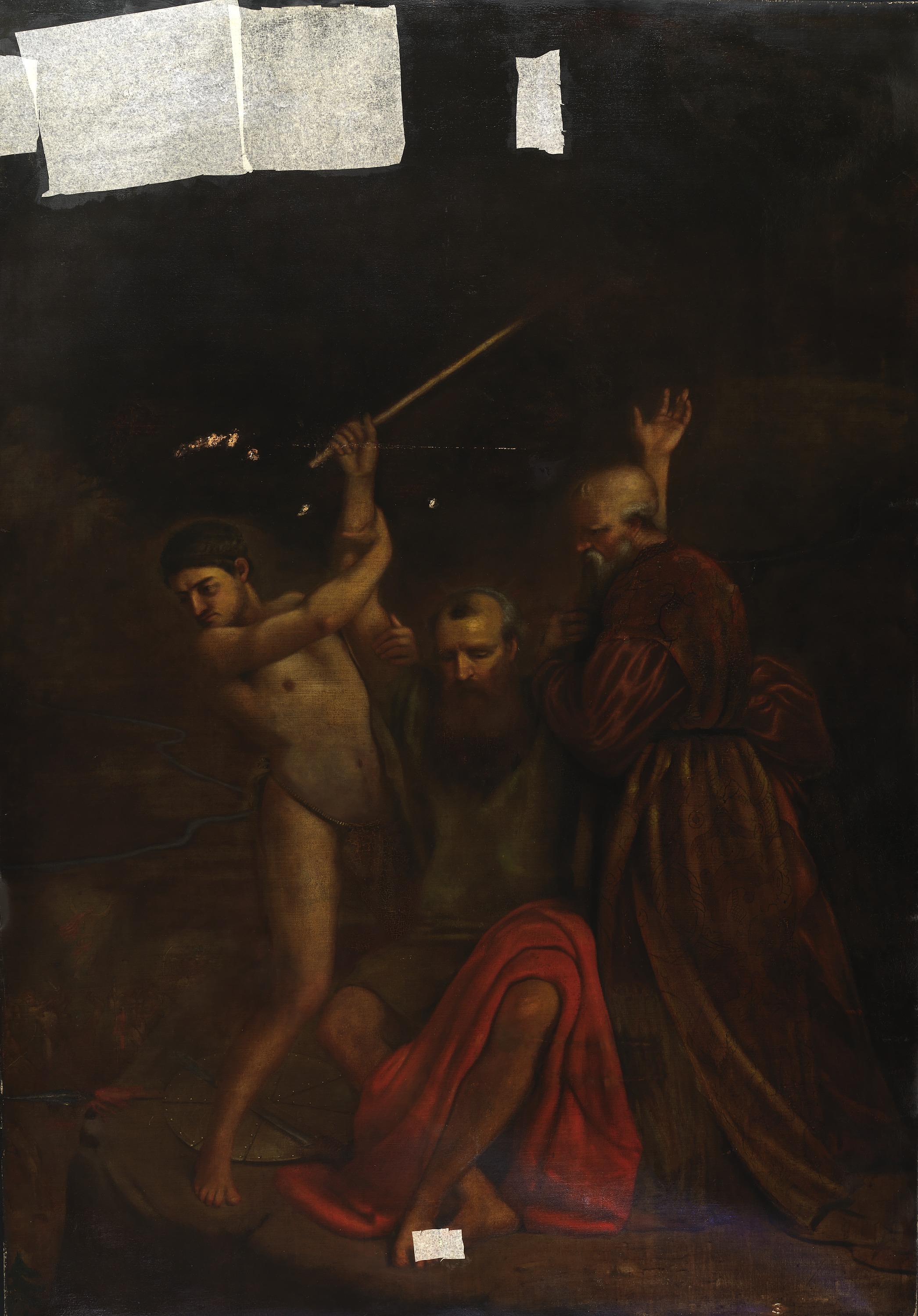 William Page, Moses, Aaron and Hur on Mount Horeb