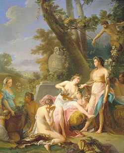 Jean-Baptiste Marie Pierre, Les Vendanges ou Le Triomphe de Bacchus