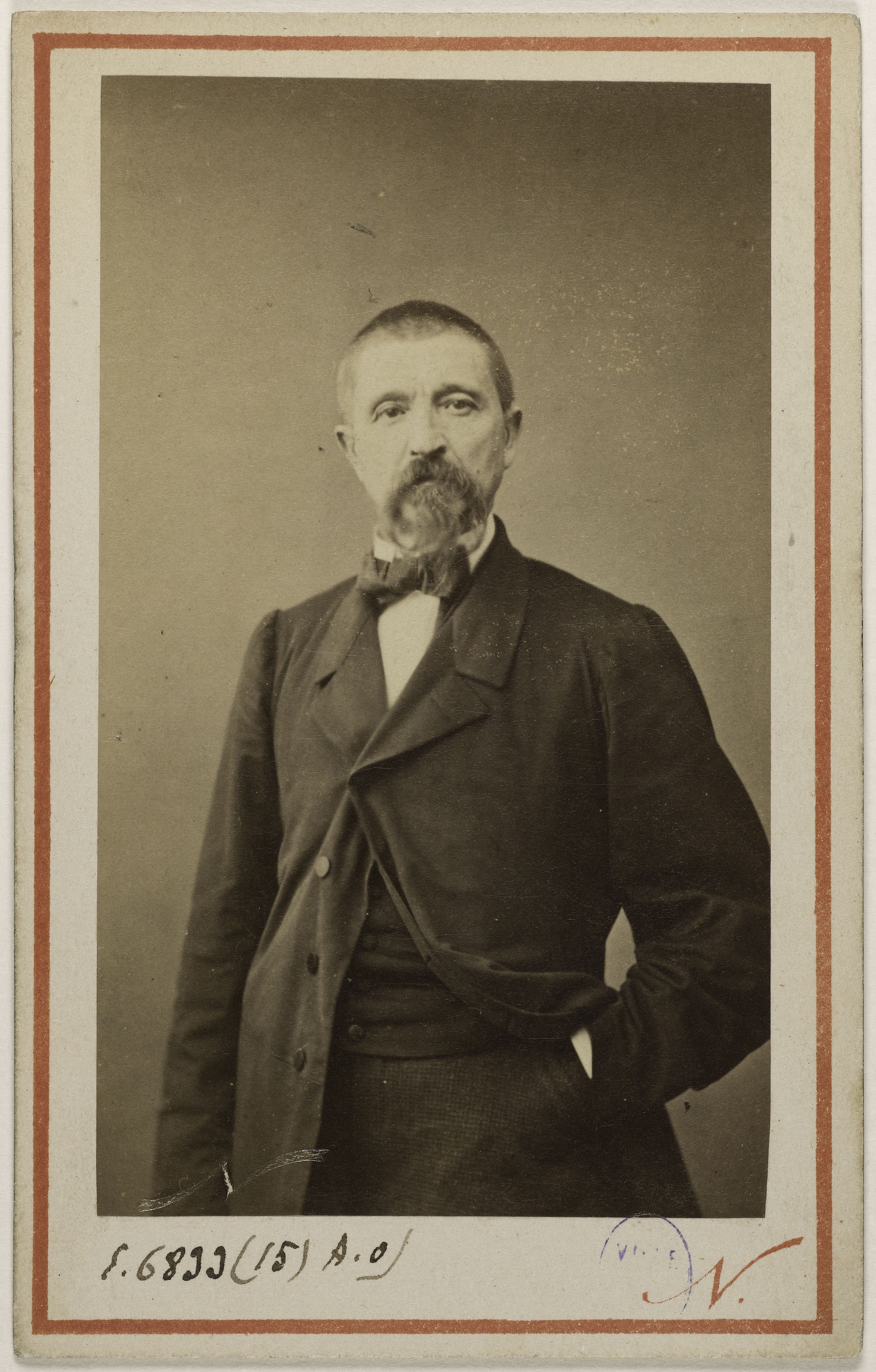 Atelier Nadar, Portrait de Martin Bernard (1808-1883), homme politique