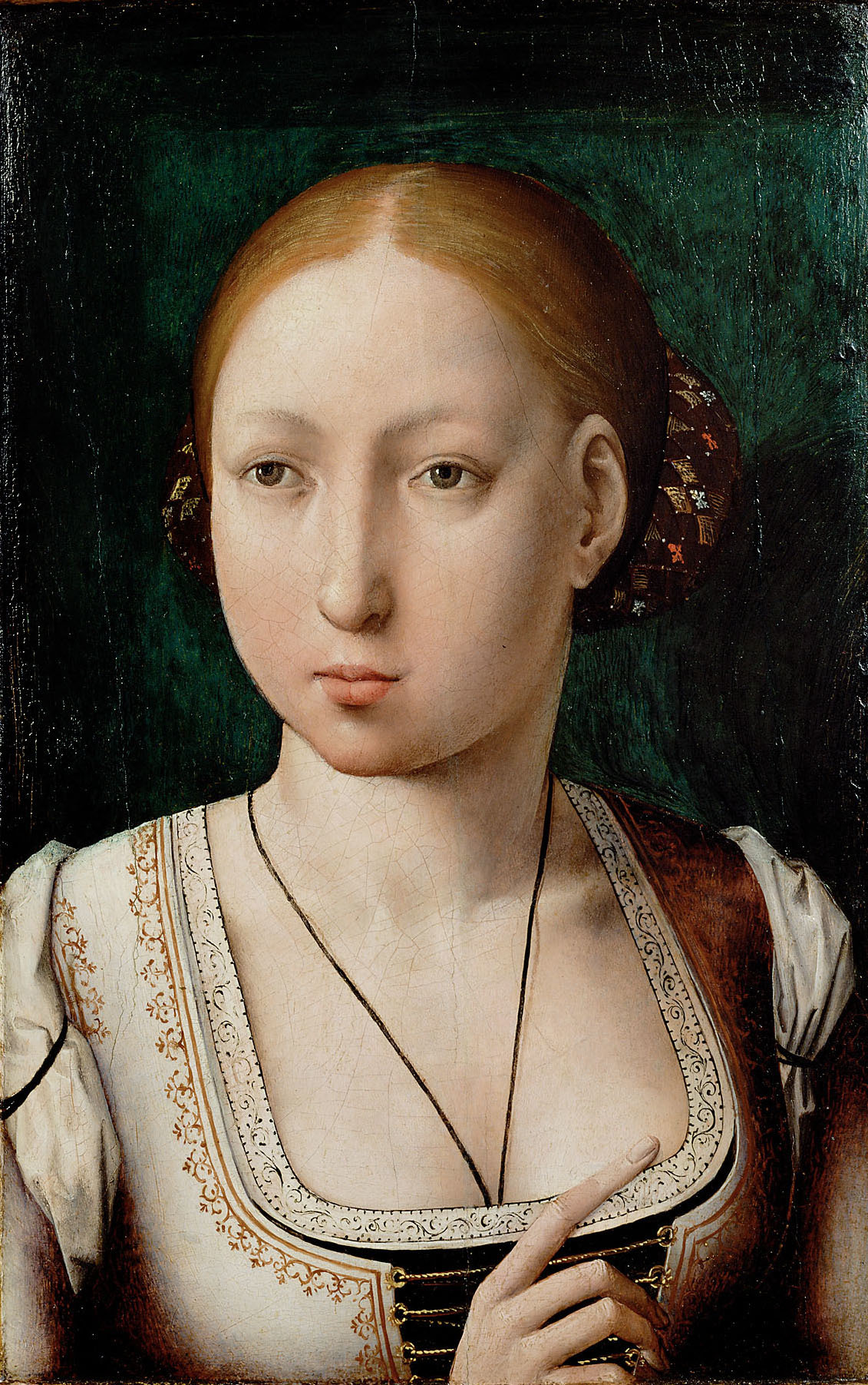 Juan de Flandes, Portrait of Joan the Mad