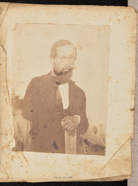 Jakob Höflinger, [Portrait of a man wearing rings]