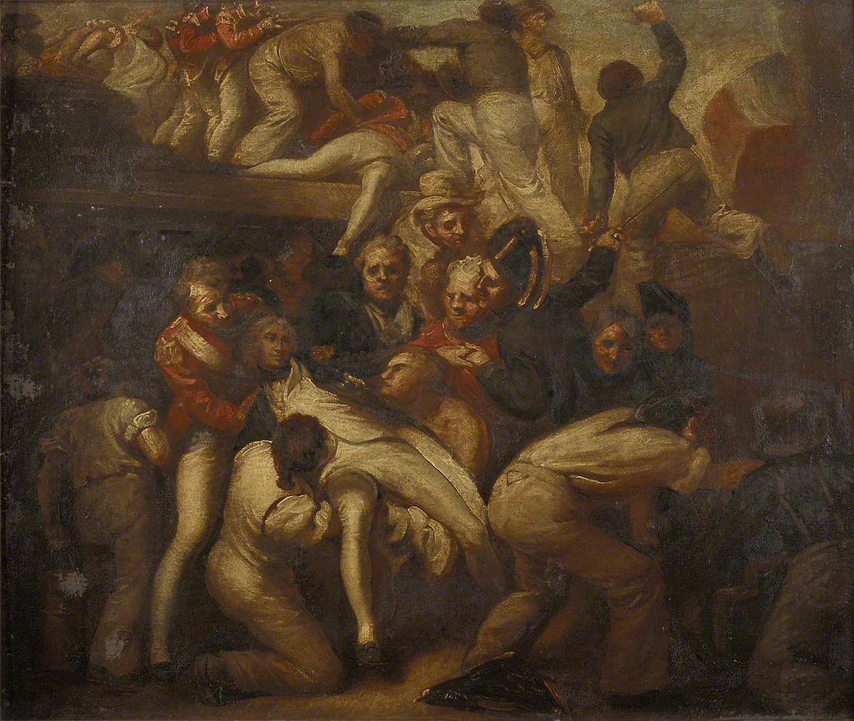 Samuel Drummond, The Death of Nelson at the Battle of Trafalgar, 21 October 1805