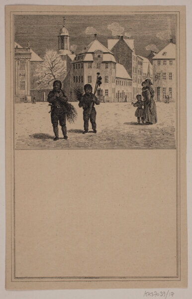 Adolph Kittendorff, Skorstensfejerne. Nr. 16 i Chr. Winther og M. Rørbye, "25 Billeder for små børn"