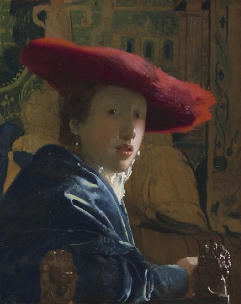 Johannes Vermeer, Girl with the Red Hat