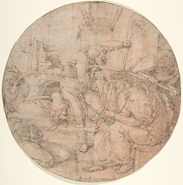 Lucas van Leyden, The Crowning with Thorns