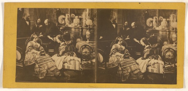 Unknown, [Family parlor scene]