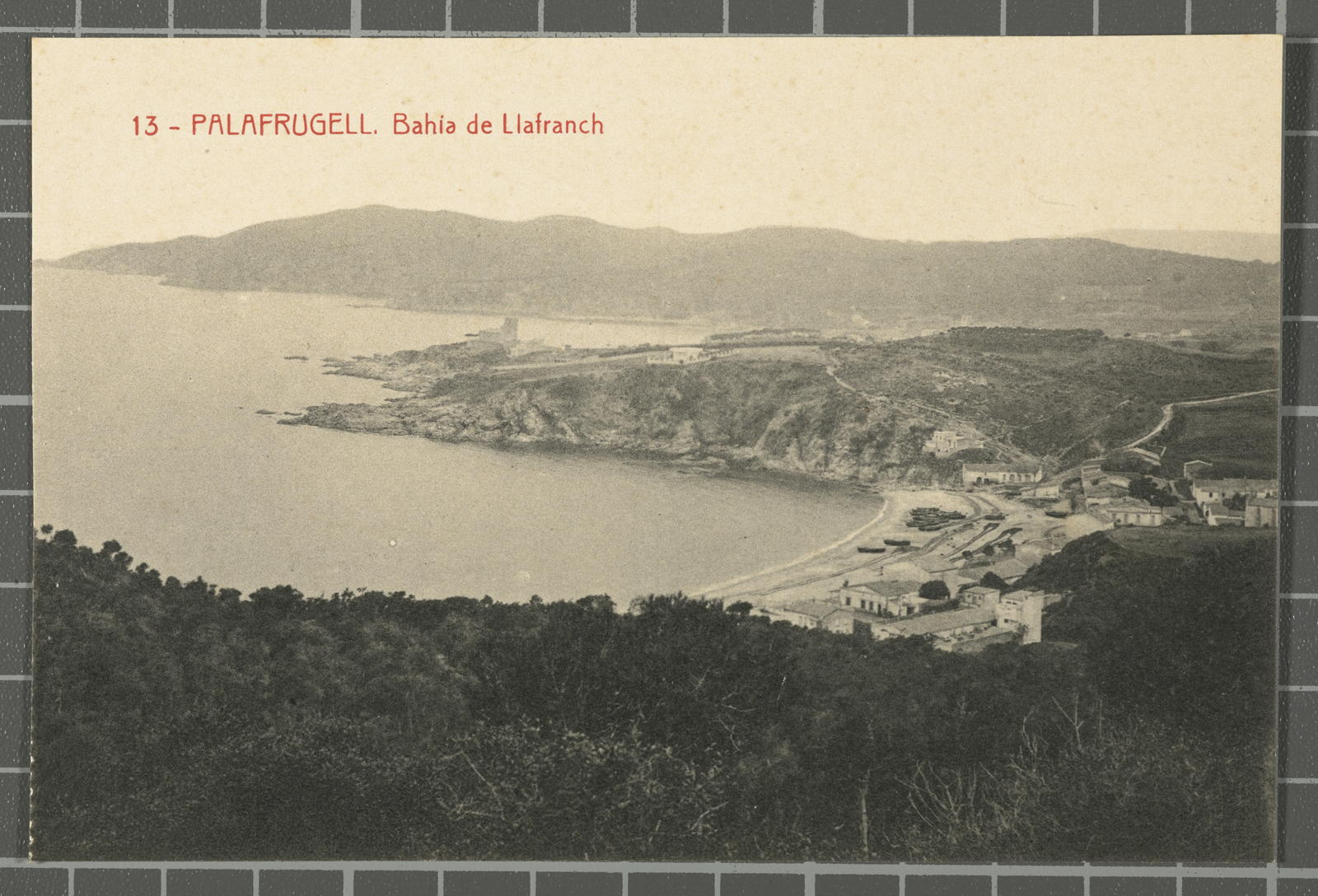 Desconegut, 13 - Palafrugell. Bahía de Llafranch